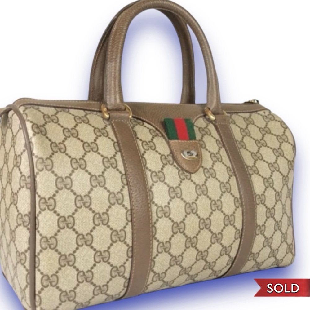 🔴SOLD🔴Gucci Boston bag - Picture 1 of 16